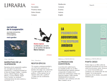 Tablet Screenshot of librariaediciones.com.ar